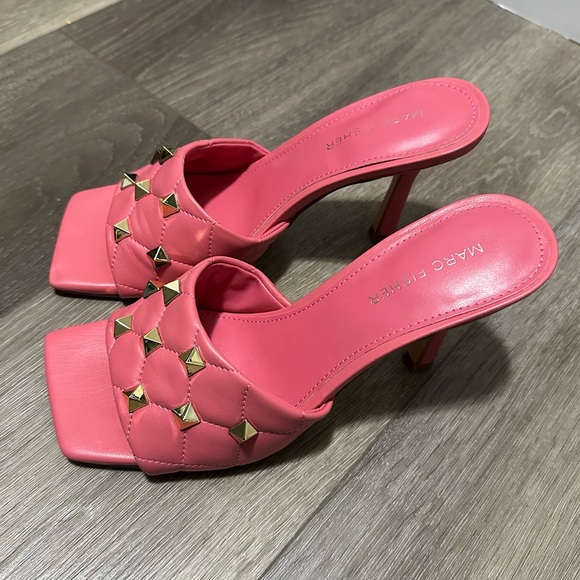 Marc Fisher Dacorin Pink Heels - Picture 6 of 11